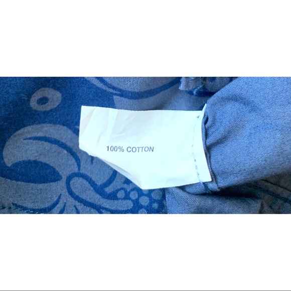 GAP Kids Hawaiian print collared shirt size large - Picture 7 of 8